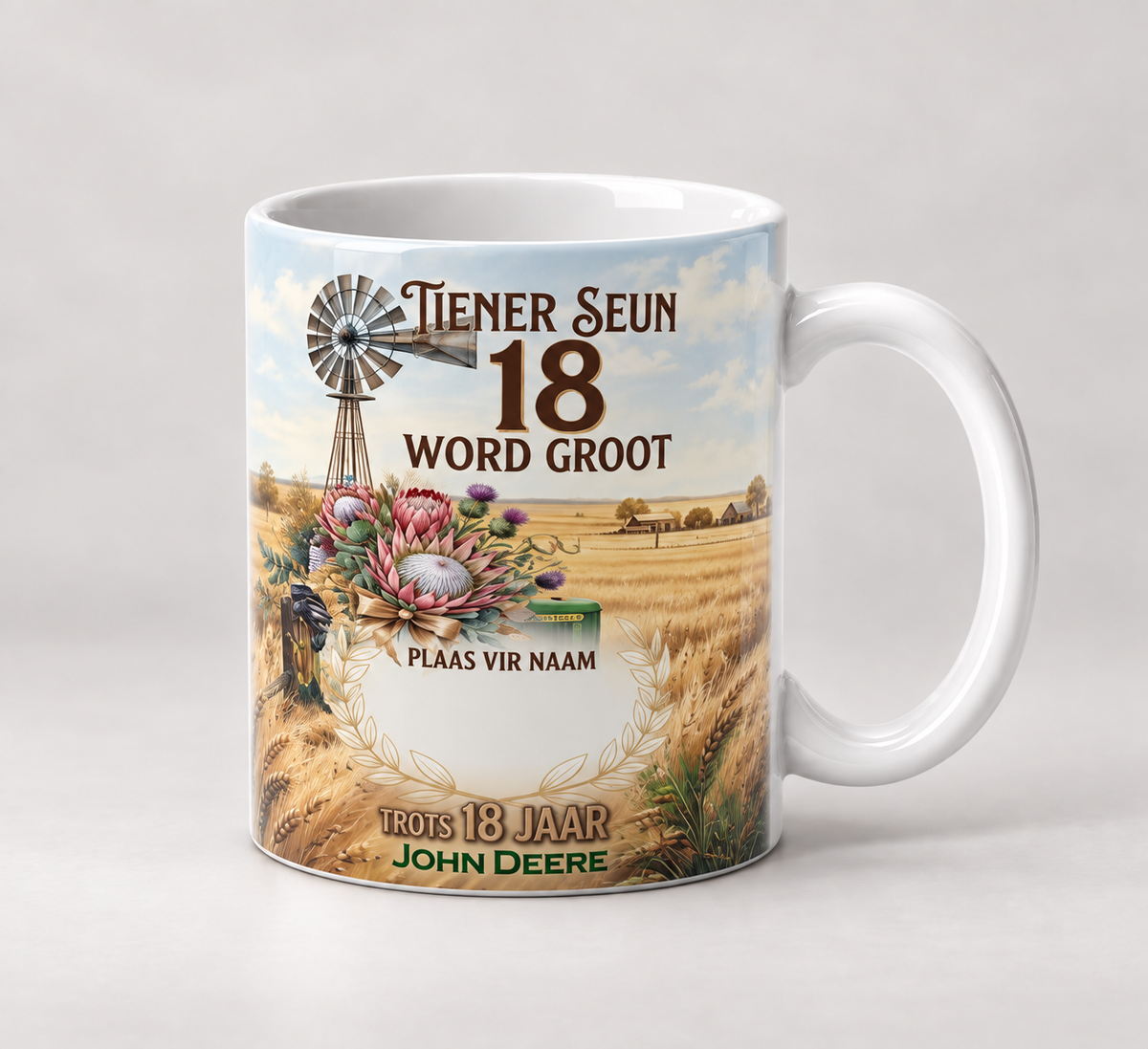 Boerseun Word Groot Mug
