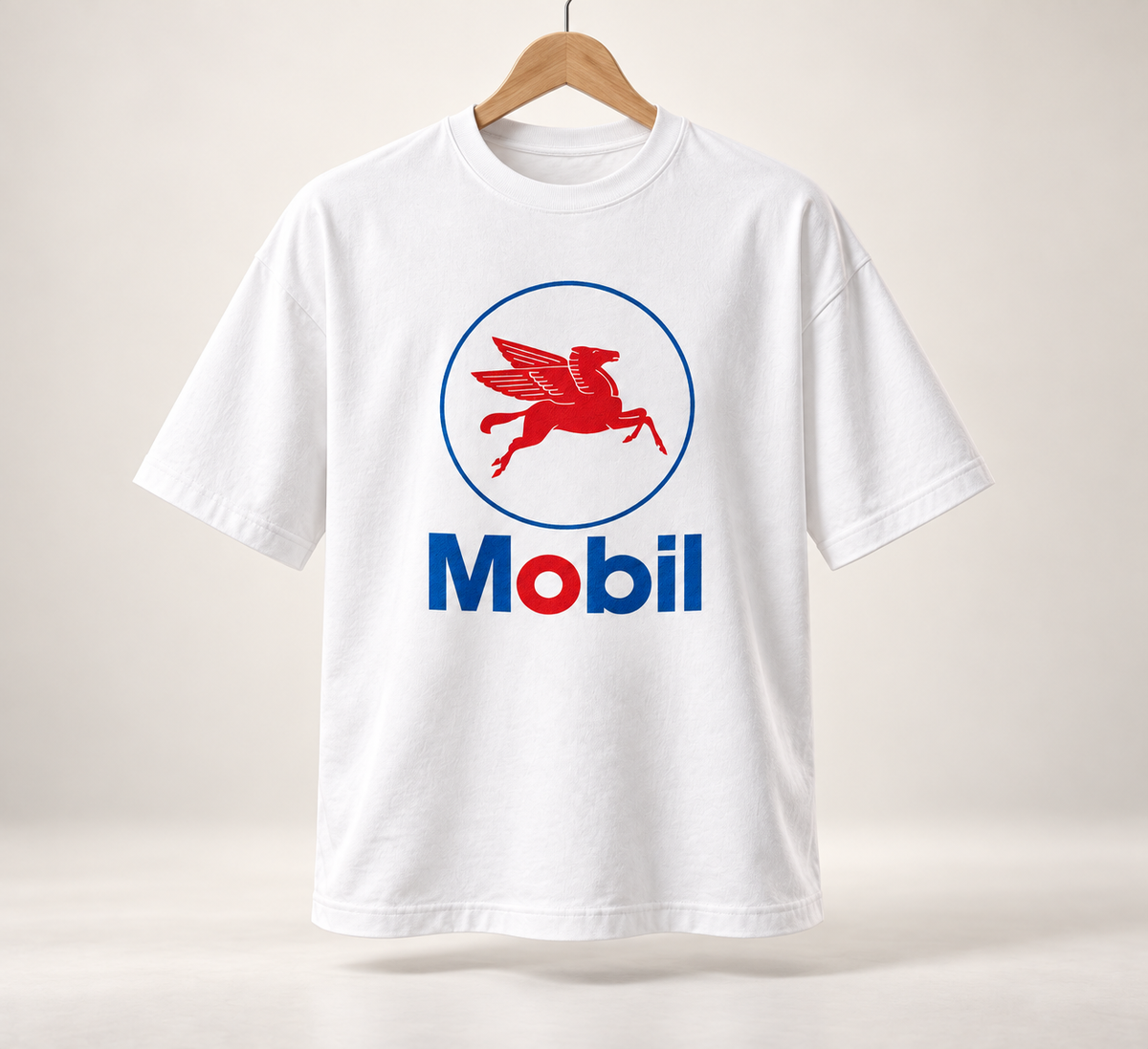 Mobil Retro Motor Boxy T-Shirt